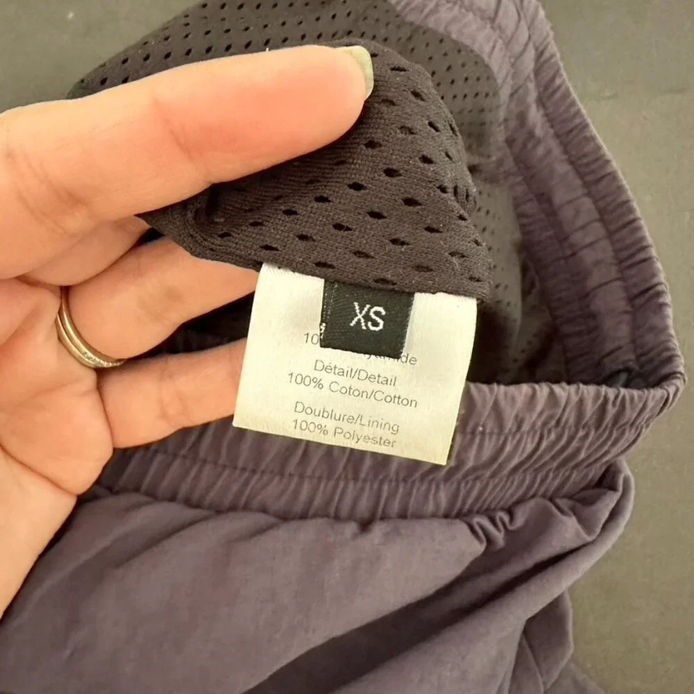 Y Project Navy Denim Cuff Track Pants Size XS